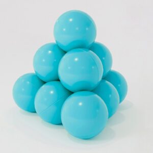 Шарики бирюзовые, 7 см